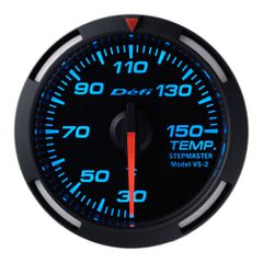 Defi Blue Racer Temperature Gauge Metric 52mm 30-150C