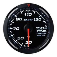 Defi White Racer Temperature Gauge Metric 52mm 30-150C
