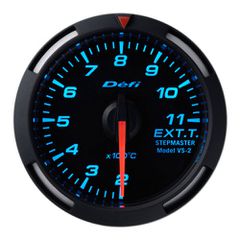 Defi Blue Racer EGT Gauge Metric 52mm 200 - 1100C