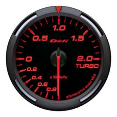 Defi Red Racer Turbo - Boost Gauge Metric 60mm 2 Bar