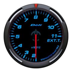 Defi Blue Racer EGT Gauge Metric 60mm 200 - 1100C