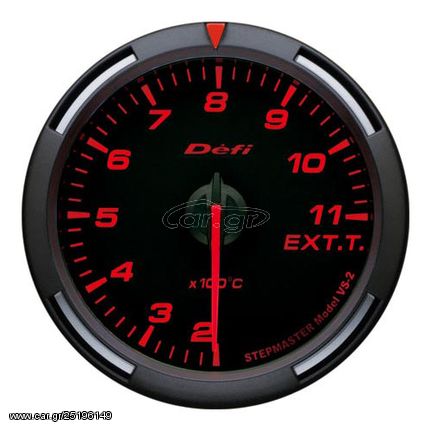 Defi Red Racer EGT Gauge Metric 60mm 200 - 1100C