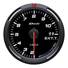 Defi White Racer EGT Gauge Metric 60mm 200 - 1100C