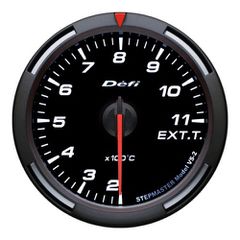 Defi White Racer EGT Gauge Metric 60mm 200 - 1100C