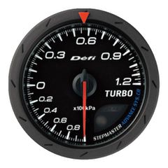 Defi Black Advance CR Boost Metric 60mm Gauge 1.2 BAR