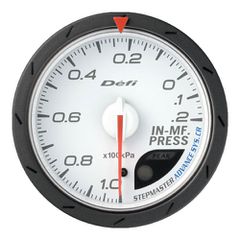 Defi White Advance CR Intake manifold pressure 60mm Gauge