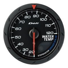 Defi Black Advance CR 60mm Water Temperature Gauge 120°C