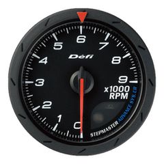 Defi Black Advance CR 60mm Tachometer Gauge 9000 RPM