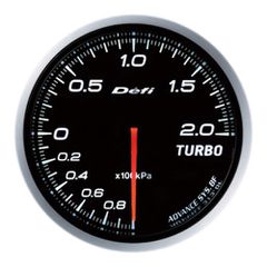 Defi White Advance BF Boost Metric 60mm Gauge 2Bar