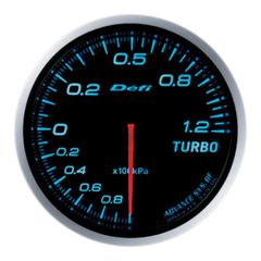 Defi Blue Advance BF Boost Metric 60mm Gauge 1.2Bar