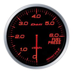 Defi Red Defi Advance BF Fuel Pressure Gauge 60mm 6Bar