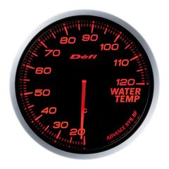 Defi Red Defi Advance BF Water Temperature Gauge 60mm 120C