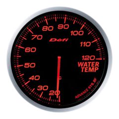Defi Red Defi Advance BF Water Temperature Gauge 60mm 120C