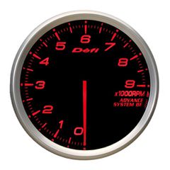 Defi Red Defi Advance BF Tachometer Gauge 80mm 9000rpm