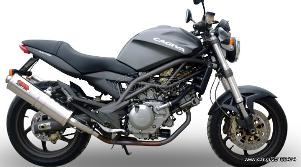 Gpr Εξατμίσεις Διπλά Τελικά Trioval S.Steel Cagiva Raptor 650 2001 - 2005  