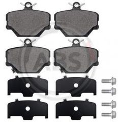 Δισκόπλακες σετ κομπλέ με τακάκια για Smart 450 Coupe 452 Roadster  ABS-thumb-2