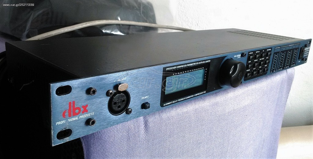 DBX Επεξεργαστής ήχου Driverack PA Compressor Limiter Gate