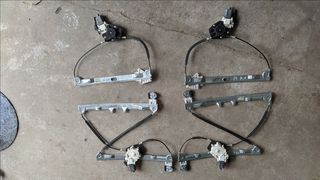 Γρύλοι ηλεκ. παραθύρων συνοδηγού και πίσω πορτών με μοτέρ από Mitsubishi Colt 2004-2012 5θυρο, 2 καλώδια μοτέρ