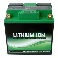 Μπαταρία Λιθίου Μοτοσυκλέτας SKYRICH LFP-8 8Ah 12V 480CA LFP-08
