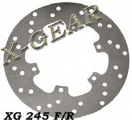 Δισκόπλακα πίσω BENELI PEPE 50 99-09 / PIAGGIO LIBERTY 50 97-01 XG245-R