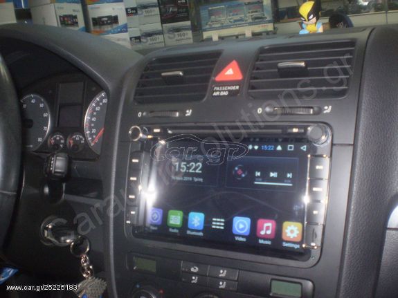 VW Golf V 5 2007- RNavigator - Android - Εργοστασιακές Οθόνες Multimedia GPS Bluetooth - [SPECIAL ΤΙΜΕΣ OEM VW Group]-www.Caraudiosolutions.gr