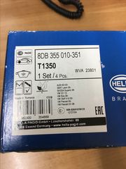 Audi s3 8p τακάκια εμπρός Pagid