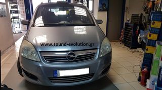Opel Zafira πίσω camera με καθρέπτη www.sound-evolution.gr