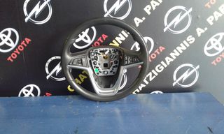 Δερμάτινο τιμόνι πολλαπλών χρήσεων Opel Insignia A 