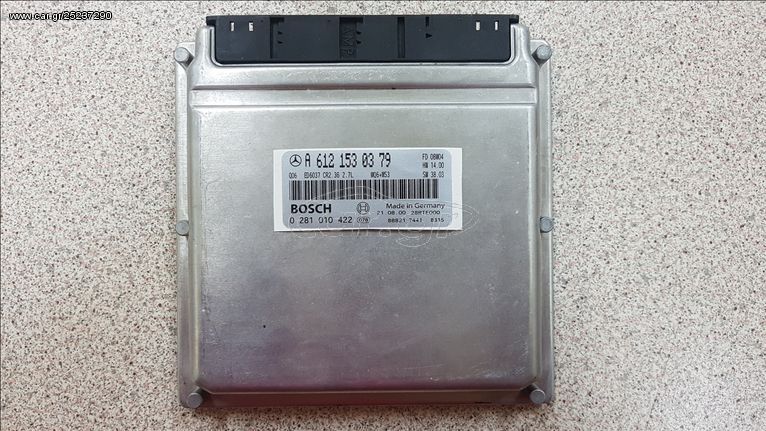 ΕΓΚEΦΑΛΟΣ ΜΗΧΑΝΗΣ MERCEDES SPRINTER  (CDI2) Engine ECU A6121530379 Bosch 0281010422