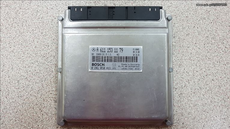 ΕΓΚEΦΑΛΟΣ ΜΗΧΑΝΗΣ MERCEDES SPRINTER  CDI Engine ECU A6111531179 Bosch 0281010411