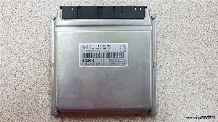 ΕΓΚEΦΑΛΟΣ ΜΗΧΑΝΗΣ MERCEDES SPRINTER 311 CDI Engine ECU A6111536279 Bosch 0281010616