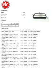 ΦΙΛΤΡΟ ΑΕΡΟΣ DAIHATSU TERIOS/TOYOTA CARINA-CELICA-COROLLA-MR2 (VIC)-thumb-2