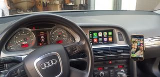 Ασύρματο Apple Car Play/Android Auto Interface (GPS MMI) για Audi A6/Q7 2009-2016 | Pancarshop