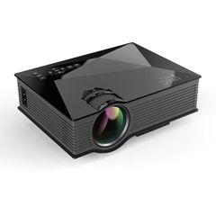 Φορητός Προτζέκτορας Led Wifi Unic® Full HD 1080p 80 ansi με HDMI, SD, USB, VGA, Screen Mirroring - Βιντεοπροβολέας Home Cinema με Τηλεχειριστήριο UC68