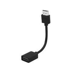 Αντάπτορας POWERTECH HDMI CAB-H167, 4K/60Hz, 0.10m, μαύρος