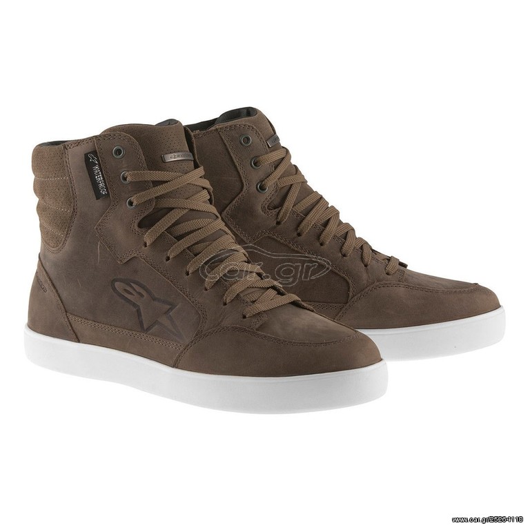 ΜΠΟΤΑΚΙΑ ALPINESTARS J-6 ΑΔΙΑΒΡΟΧΑ ΚΑΦΕ