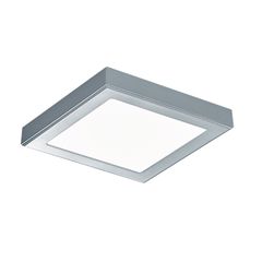 Trio Lighting Rhea Φωτιστικό Οροφής LED 18W Στο Χρώμα Του Τιτανίου - Λευκό