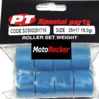 Μπίλιες 25x17 15,0gr (8τεμ) Piaggio/Gilera/Aprilia-400/500cc