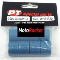 Μπίλιες 25x17 14,0gr (8τεμ) Piaggio/Gilera/Aprilia-400/500cc