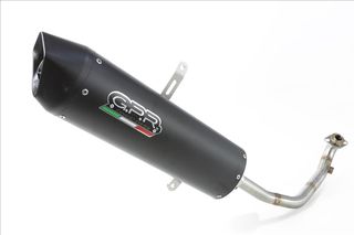 Gpr Ολόσωμη Εξάτμιση Furore Black Honda SH 150 2005 - 2012