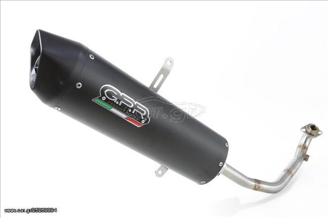 Gpr Ολόσωμη Εξάτμιση Furore Black Honda PS 150 2005 - 2010 