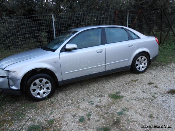AUDI-A4-2003-ΚΙΝ ALK-1600cc-8V ΤΑ ΠΑΝΤΑ ΓΙΑ ΑΝΤΑΛΛΑΚΤΙΚΑ==>ΟΥΡΑΝΟΣ-ΤΡΑΒΕΡΣΑ-ΜΕΤΩΠΗ