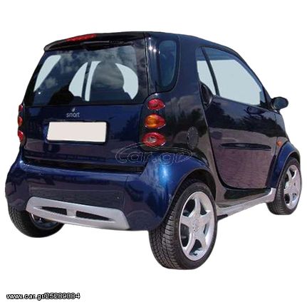 Diffuser Πίσω Προφυλακτήρα Για Smart Fortwo 450 98-04 Από Abs Πλαστικό 1 Τεμάχιο