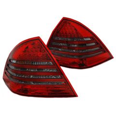 Πισινά Φανάρια Set Για Mercedes-Benz C-Class W203 00-04 Led Κόκκινο/Φιμέ Eagle Eyes