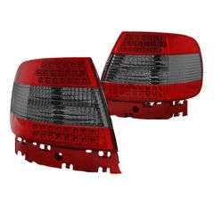 Πισινά Φανάρια Set Για Audi A4 B5 94-01 Led Κόκκινο/Φιμέ Depo