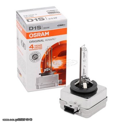 Λάμπα HID Xenon D1S 4500k 85Volt 35Watt Original Xenarc Osram 66140 1 Τεμάχιο