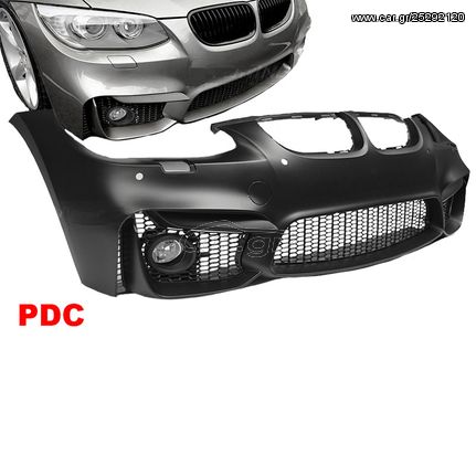 Μπροστινός Προφυλακτήρας Για Bmw 3 E92 10-13 LCI M4 Look Με PDC & Προβολείς