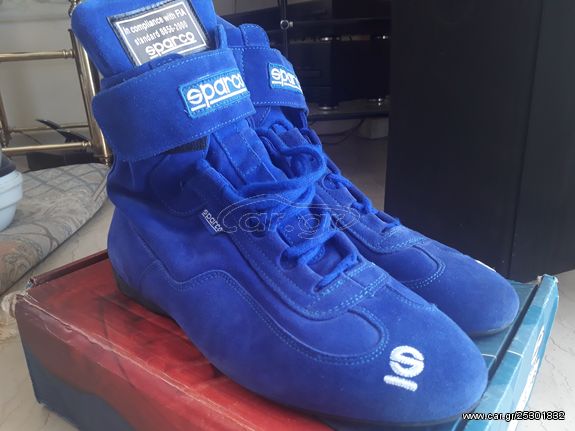 Αγωνιστικά παπούτσια Sparco Top Azzurro νούμερο 46