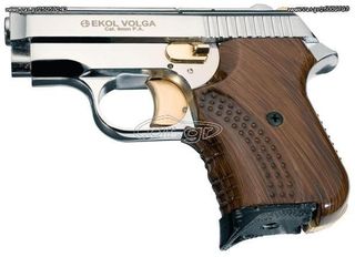 EKOL VOLGA NIKEL GOLD 9mm Πιστόλι αντίγραφο starter pistol-ισχυρού κρότου Σηματοδοσίας