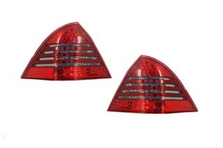 LED ΟΠΙΣΘΙΑ ΦΑΝΑΡΙΑ AMG LOOK ΓΙΑ MERCEDES-BENZ C-CLASS (W203)(RED/SMOKE)